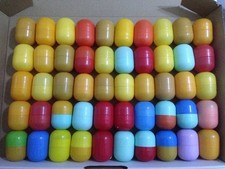 50 leere Ü-Ei Kapseln Hüllen