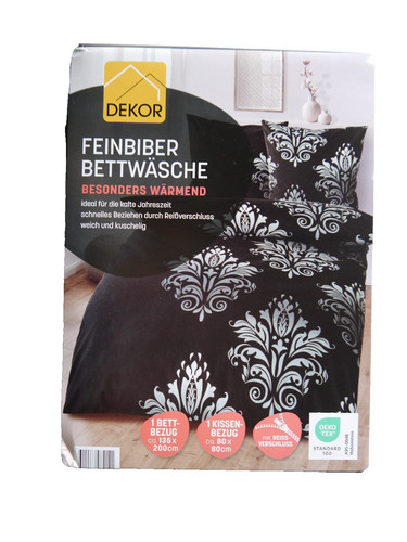 Bettwäsche 135x200 fein - cm,