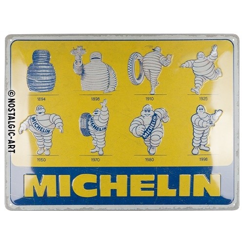 Michelin logo evolution - logo,