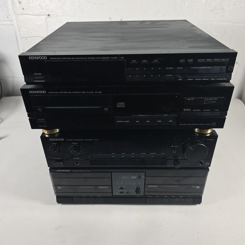 Kenwood hifi anlage - kenwood, doppel