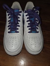  Nike Air Force One Weiß Lila