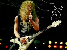 James Hetfield Autograph + COA (Metallica)