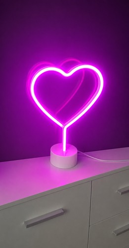 Led neon herz - led,