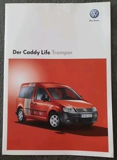Prospekt VW Das Auto.  Der Caddy Life Tramper von Mai 2008 * DIN A4 