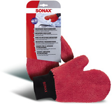 1x SONAX Microfaser WaschHandschuh 04282000 - Handschuh schonende Reinigung 
