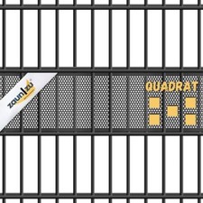 Doppelstabzaun Sichtschutz