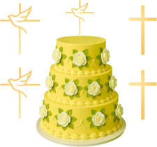 4 Pcs Tortendeko Kommunion