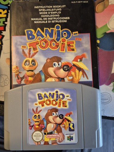N64 spiel banjo tooie - n64, •