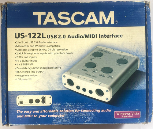 Tascam 122l usb - us-122l,