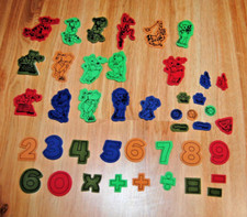 Basteln Sticker  43 x Moosgummi Sticker Winnie Pooh & Tigger / Kindergeburtstag