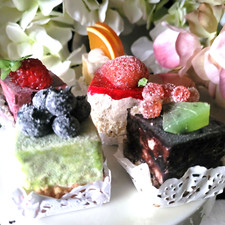 5 x Petit Fours Frucht Fake