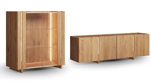 Wohnwand travertino anbauwand - wohnwand,