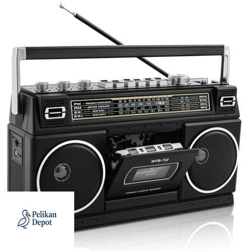 Retro kassettenrecorder - retro,