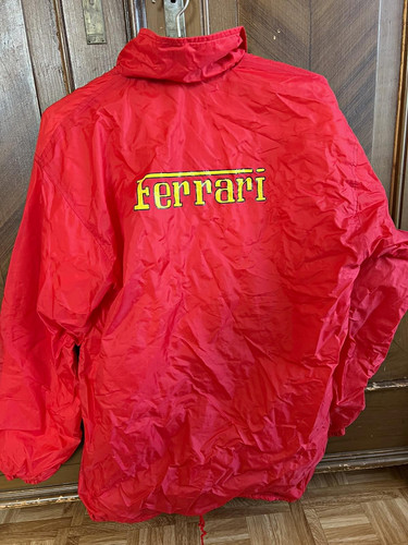 Ferrari herren regenjacke rot - herren,