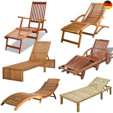 Holzliege Sonnenliege