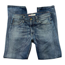 Levis 506 Jeans Hose Standard W32 L32 Blau Schrittlänge 78 cm Mittlere Waschung