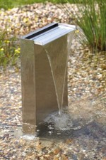 Wasserfall Set Edelstahl WF-30