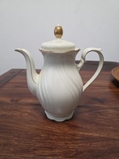 Seltmann Weiden Bavaria Porzellankanne Kaffeekanne Goldrand – sehr guter Zustand