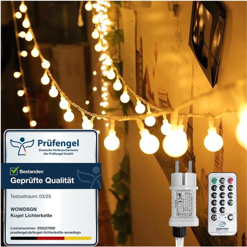 Kugel lichterkette led - lichterkette,