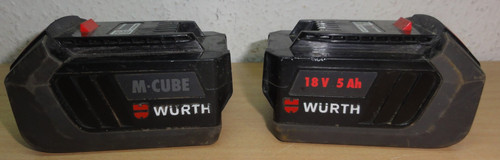 Würth master 18v 5ah - würth, li