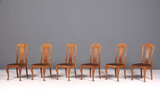 6x Edle Jugendstil Stühle um