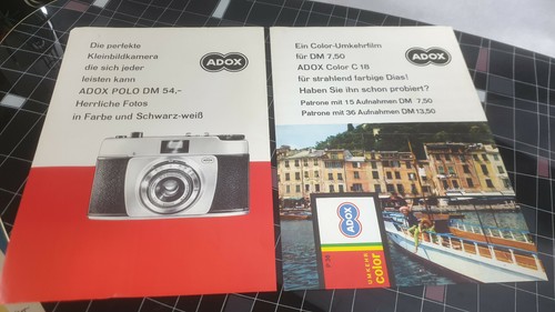 Reklameplakat adox polo - 2x,