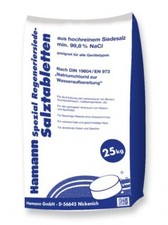 Hamann Salztabletten 25 kg - Wasserenthärter für alle Gerätetypen geeignet