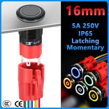 16mm Metall Druckschalter