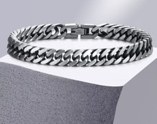 Edelstahl herren armband - edelstahl,