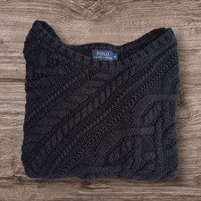 Polo Ralph Lauren Zopfmuster-Pullover aus 100% Baumwolle | Größe M | Top-Zustand