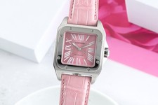 Cartier Santos 100 Pink Dial