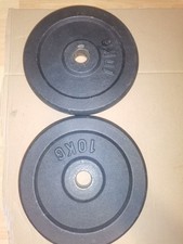 Hantelscheiben Gusseisen 2 x 10kg