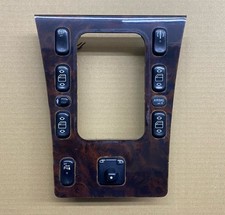 Mercedes W210 E-Klasse 95-02 Schalt Brett Umrandung Rahmen Wurzel Holz Elegance