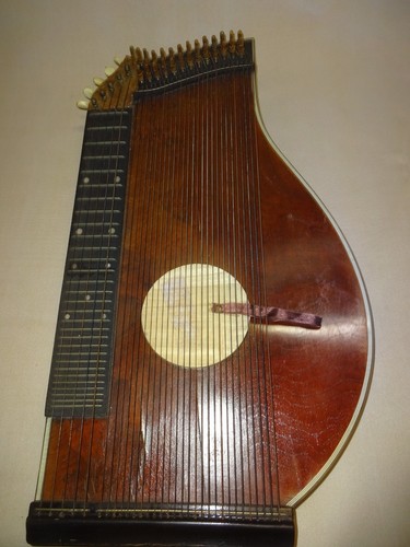 Antike deutsche holz - antike, zither