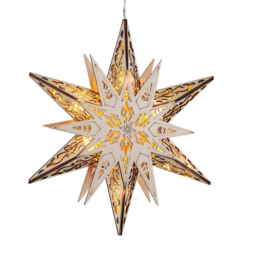 Led weihnachtsstern aus - cm,