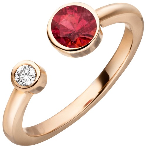 Damen ring 585 echt - ring, gelbgold