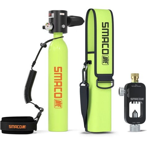 Tauchflasche mini 5l - mini, 0,5l