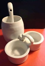 Antike Menage Salz Pfeffer