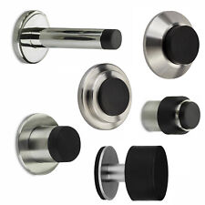 SO-TECH® Türstopper Gummipuffer Wandtürstopper Edelstahl Wandmontage Stopper