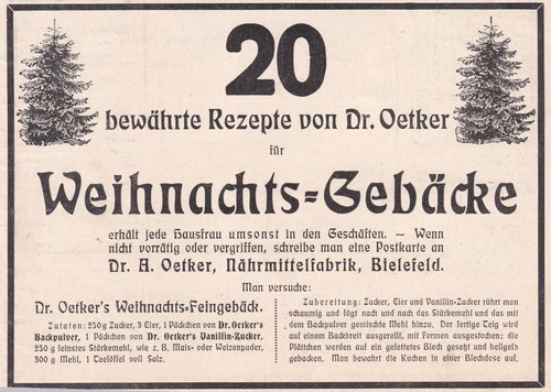 Oetker original werbung - dr.,