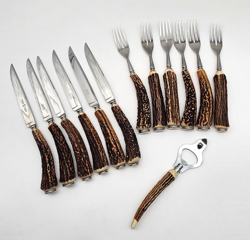 Hirschhorn besteck messer - hirschhorn,