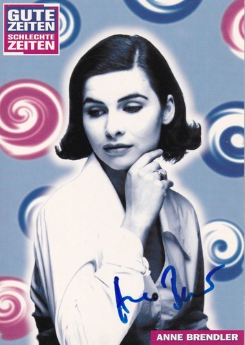 Autogramm anne brendler - -,