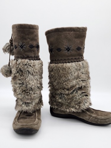 Softmoc womens candy mukluk - 9,