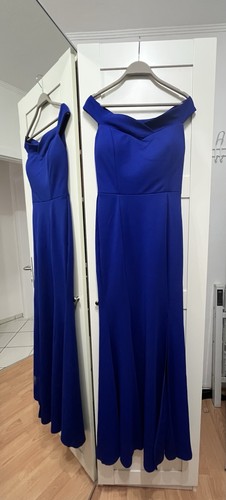 Abendkleid kobaltblau - gr.38,