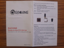 EACHINE TX801 5.8GHz 72CH AV