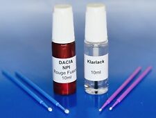 Lackstift-Set DACIA NPI Rouge Fusion metallic , 2 x 10ml + 4 Lacktupfer