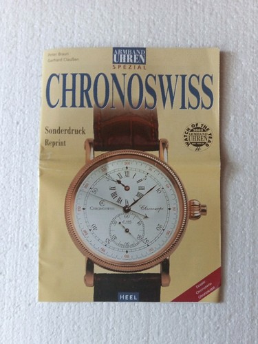 Chronoswiss armbanduhren - chronoswiss,