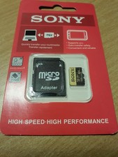 SONY  Micro SD Karte 64gb High