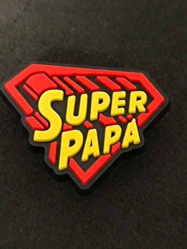 Super papa shoe charm schuh - papa,