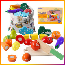 Holzspielzeug Obst und Gemüse
